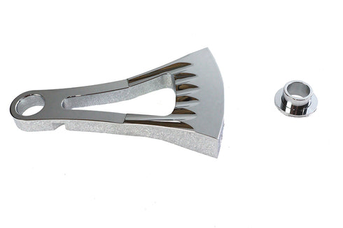 V-Twin Side Mount Tail Lamp Bracket Curved - 31-0732