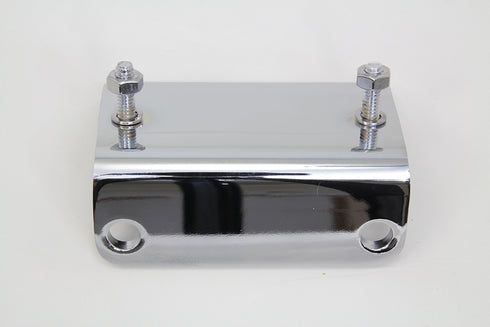 V-Twin Chrome Regulator Mount Bracket - 31-0784