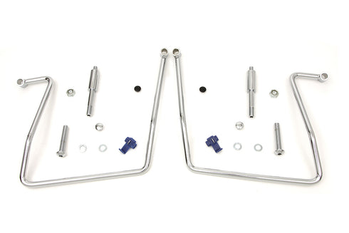 V-Twin Chrome Saddlebag Support Kit - 31-0818