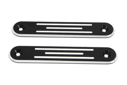 V-Twin Black Spotlamp Eliminator Bracket Set - 31-0828