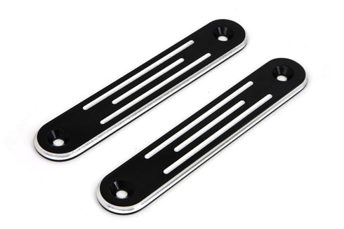 V-Twin Black Spotlamp Eliminator Bracket Set - 31-0828