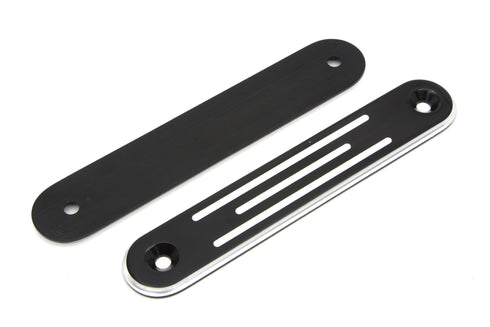 V-Twin Black Spotlamp Eliminator Bracket Set - 31-0828