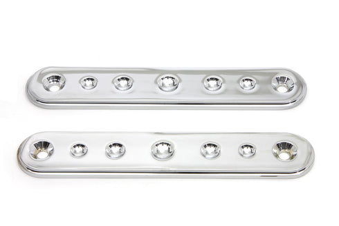 V-Twin Chrome Spotlamp Eliminator Bracket Set - 31-0831