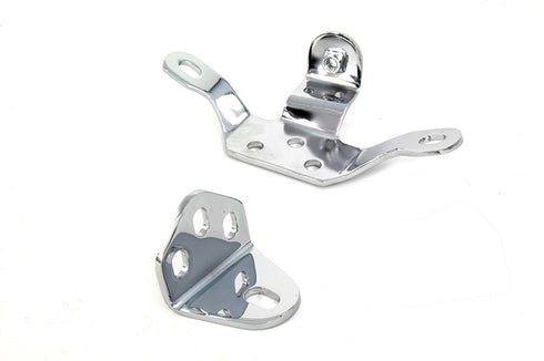 V-Twin Chrome Top Engine Mount Set - 31-0903