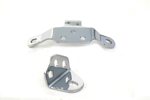 V-Twin Chrome Top Engine Mount Set - 31-0903