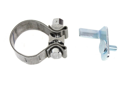 V-Twin FLT Rear Exhaust Header Tab and Clamp Kit - 31-0917