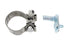 V-Twin FLT Rear Exhaust Header Tab and Clamp Kit - 31-0917