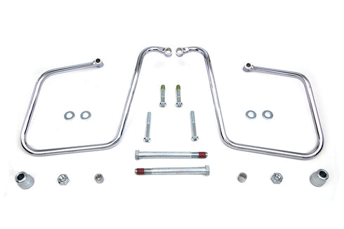V-Twin Chrome Saddlebag Support Set - 31-0921