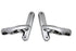 V-Twin Chrome Spotlamp Bracket Set - 31-0927