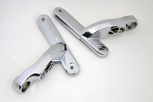 V-Twin Chrome Spotlamp Bracket Set - 31-0927