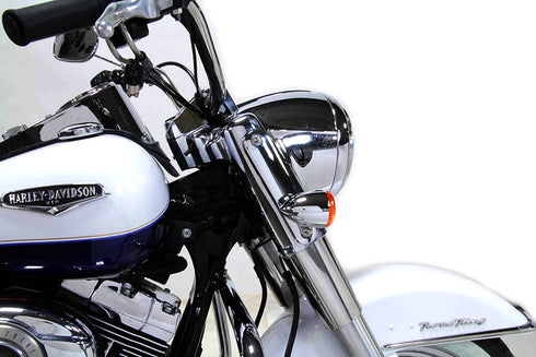 V-Twin Chrome Turn Signal Bracket Set - 31-0964