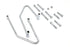 V-Twin Saddlebag Support Set Chrome - 31-0970