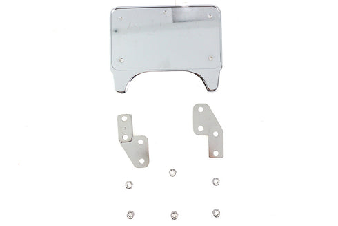 V-Twin Chrome Billet License Plate Holder - 31-1006