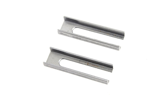 V-Twin Raw Exhaust Mount Channel Bracket Set - 31-1019