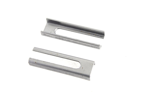 V-Twin Raw Exhaust Mount Channel Bracket Set - 31-1019