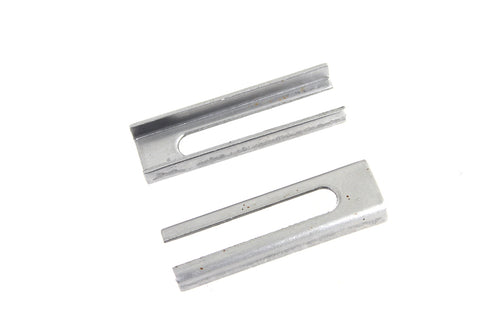 V-Twin Raw Exhaust Mount Channel Bracket Set - 31-1019