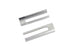 V-Twin Raw Exhaust Mount Channel Bracket Set - 31-1019