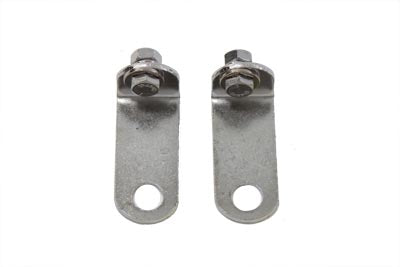 V-Twin Cylinder Air Scoop Bracket Set Chrome - 31-1025