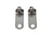 V-Twin Cylinder Air Scoop Bracket Set Chrome - 31-1025