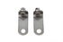 V-Twin Cylinder Air Scoop Bracket Set Chrome - 31-1025