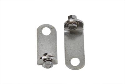 V-Twin Cylinder Air Scoop Bracket Set Chrome - 31-1025