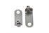 V-Twin Cylinder Air Scoop Bracket Set Chrome - 31-1025