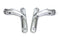 V-Twin Chrome Spotlamp Bracket Set - 31-1027