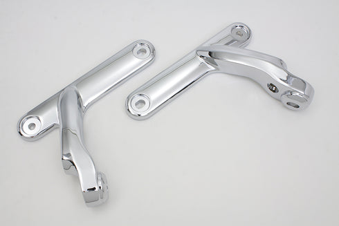 V-Twin Chrome Spotlamp Bracket Set - 31-1027