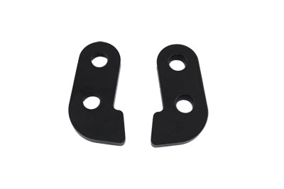 V-Twin Rear Fender Mount Weld On Brackets Black - 31-1051