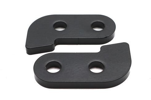 V-Twin Rear Fender Mount Weld On Brackets Black - 31-1051