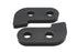V-Twin Rear Fender Mount Weld On Brackets Black - 31-1051