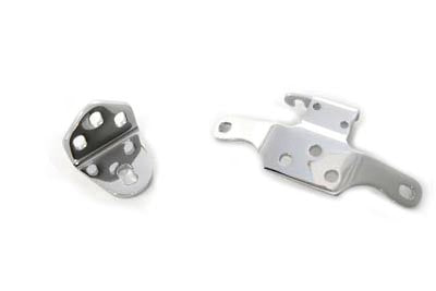 V-Twin Chrome Top Motor Mount Set - 31-1052