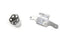 V-Twin Chrome Top Motor Mount Set - 31-1052