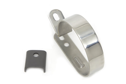 V-Twin Stainless Steel 3-1/4 inch Muffler Clamp - 31-1269