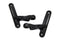 V-Twin Black Spotlamp Bracket Set - 31-1344