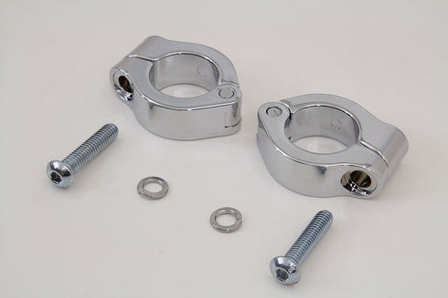 V-Twin Chrome Fog Lamp Engine Bar Clamp - 31-1349