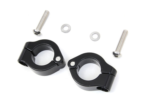 V-Twin Black Fog Lamp Engine Bar Clamp - 31-1350