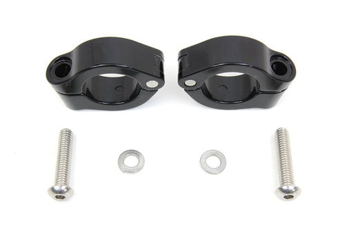V-Twin Black Fog Lamp Engine Bar Clamp - 31-1350