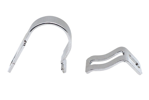 V-Twin Hinged Exhaust Clamp Chrome - 31-1457