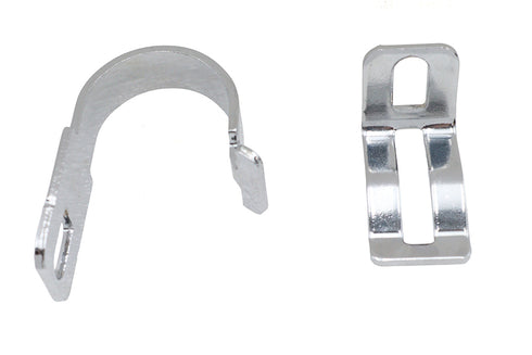 V-Twin Hinged Exhaust Clamp Chrome - 31-1457