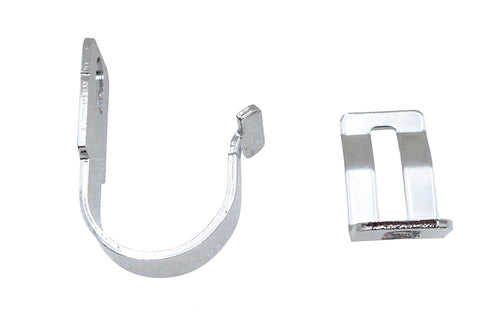 V-Twin Hinged Exhaust Clamp Chrome - 31-1457