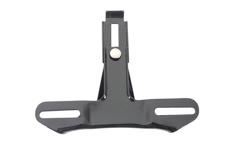 V-Twin License Plate Frame Bracket Black - 31-1551