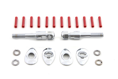 V-Twin Turn Signal Relocation Kit Chrome - 31-1569