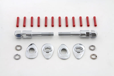 V-Twin Turn Signal Relocation Kit Chrome - 31-1569