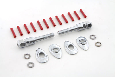V-Twin Turn Signal Relocation Kit Chrome - 31-1569