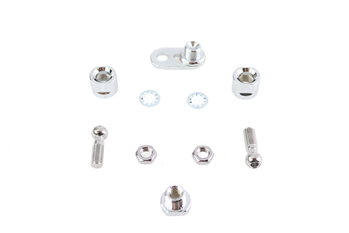 V-Twin Turn Signal Swivel Assembly Kit Chrome - 31-1644