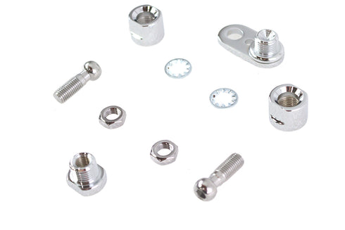 V-Twin Turn Signal Swivel Assembly Kit Chrome - 31-1644