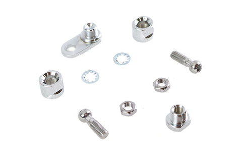 V-Twin Turn Signal Swivel Assembly Kit Chrome - 31-1644