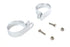 V-Twin Chrome 2-1/2 inch Exhaust Clamp Set - 31-1648