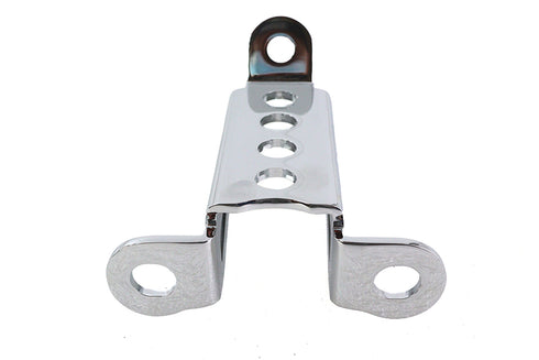 V-Twin Bates Bottom Mount Bracket Chrome - 31-1888